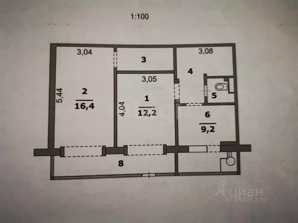 Торговая площадь в Белгородская область, Белгород бул. Юности, 39 (58 ... - Фото 2