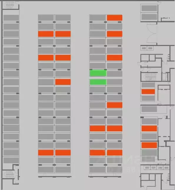 Гараж в Москва 3-я Хорошевская ул., 21к1 (12 м) - Фото 2
