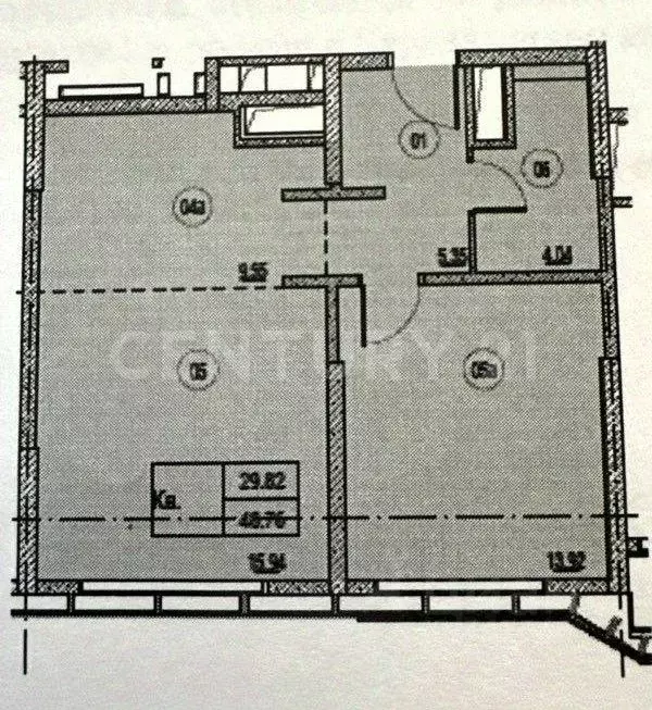 1-к кв. Москва Ленинградское ш., 69к2 (50.0 м) - Фото 2
