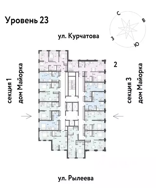 3-к кв. Тюменская область, Тюмень ул. Краснооктябрьская, 10к2 (62.78 ... - Фото 1