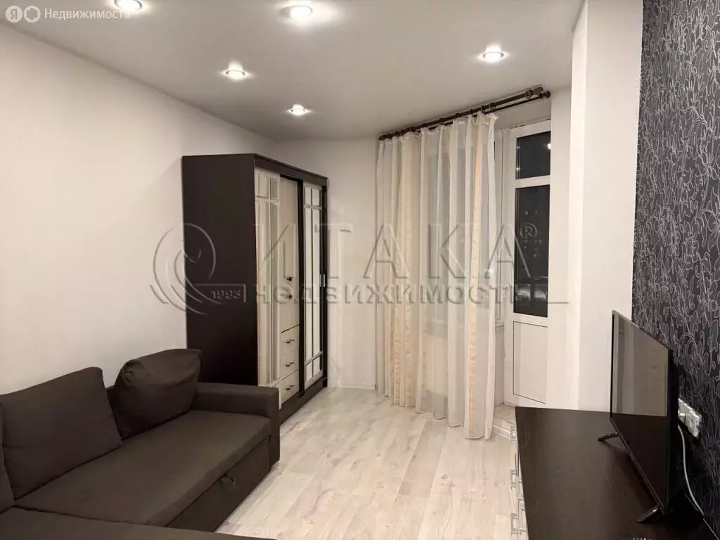 Квартира-студия: Санкт-Петербург, улица Орджоникидзе, 52 (25.2 м) - Фото 1