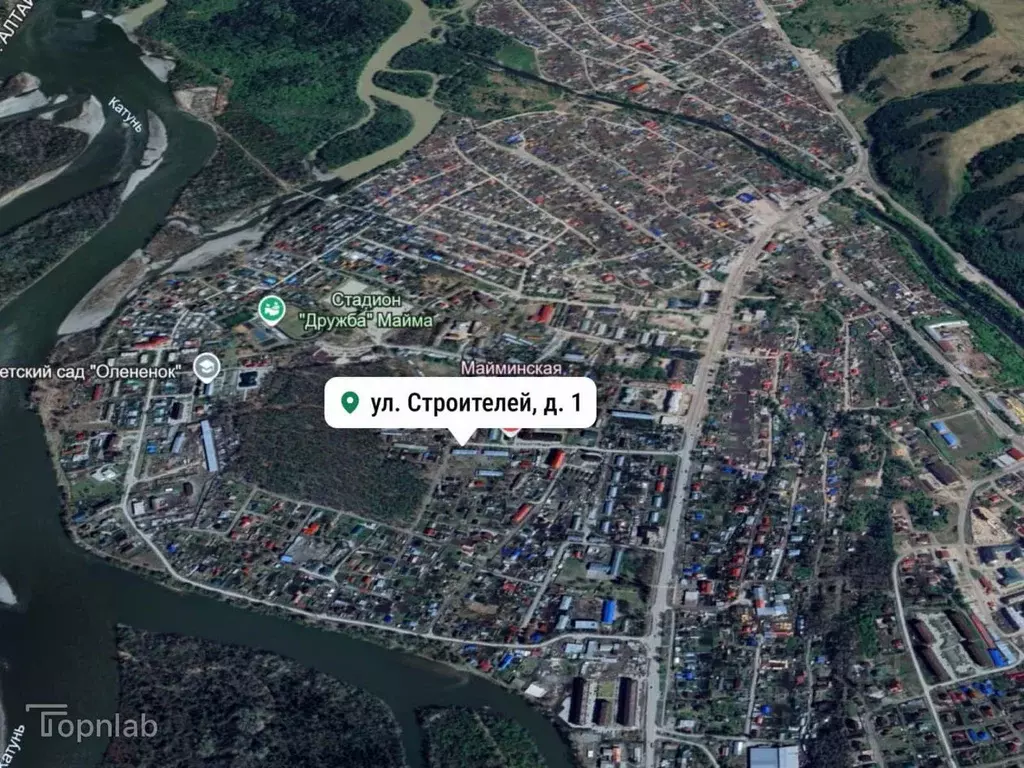 1-к кв. Алтай, Майминский район, с. Майма ул. Строителей, 1 (26.7 м) - Фото 2