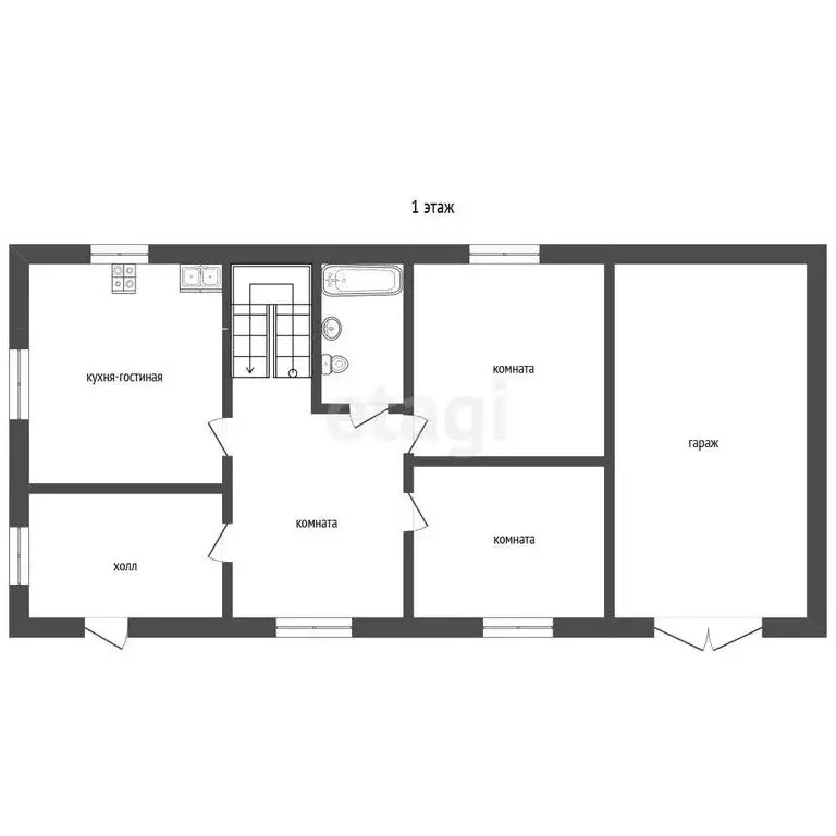 Дом в Рыбинск, улица Баумана (140 м) - Фото 2