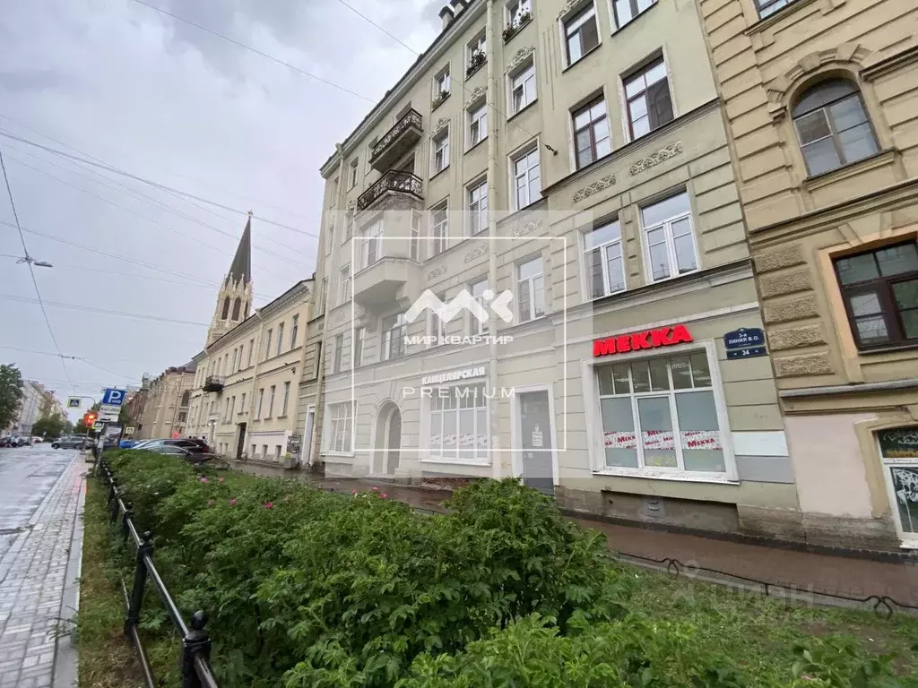 Помещение свободного назначения в Санкт-Петербург 3-я Васильевского ... - Фото 1