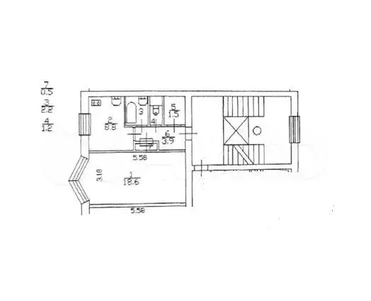 1-к. квартира, 36,7 м, 7/7 эт. - Фото 0