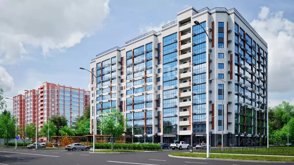 2-к кв. Амурская область, Благовещенск ул. 50 лет Октября, 97 (70.9 м) - Фото 2