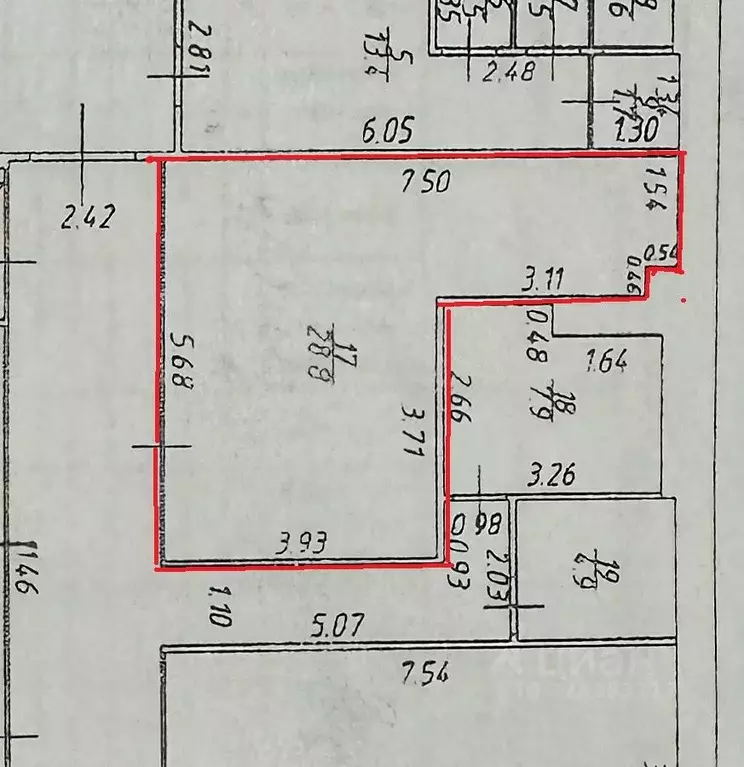 Офис в Татарстан, Казань ул. Жуковского, 8/50 (29 м) - Фото 2
