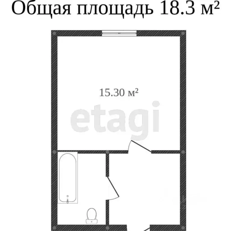 Комната Воронежская область, Воронеж ул. 9 Января, 274 (16.9 м) - Фото 1