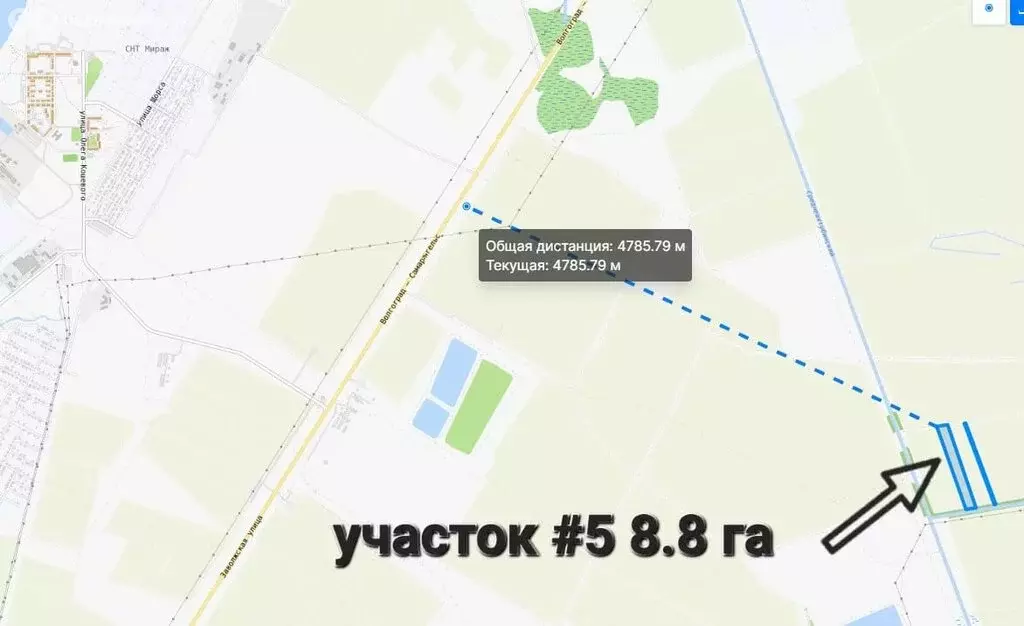 Участок в Верхнепогроменское сельское поселение, посёлок Звёздный (880 ... - Фото 0