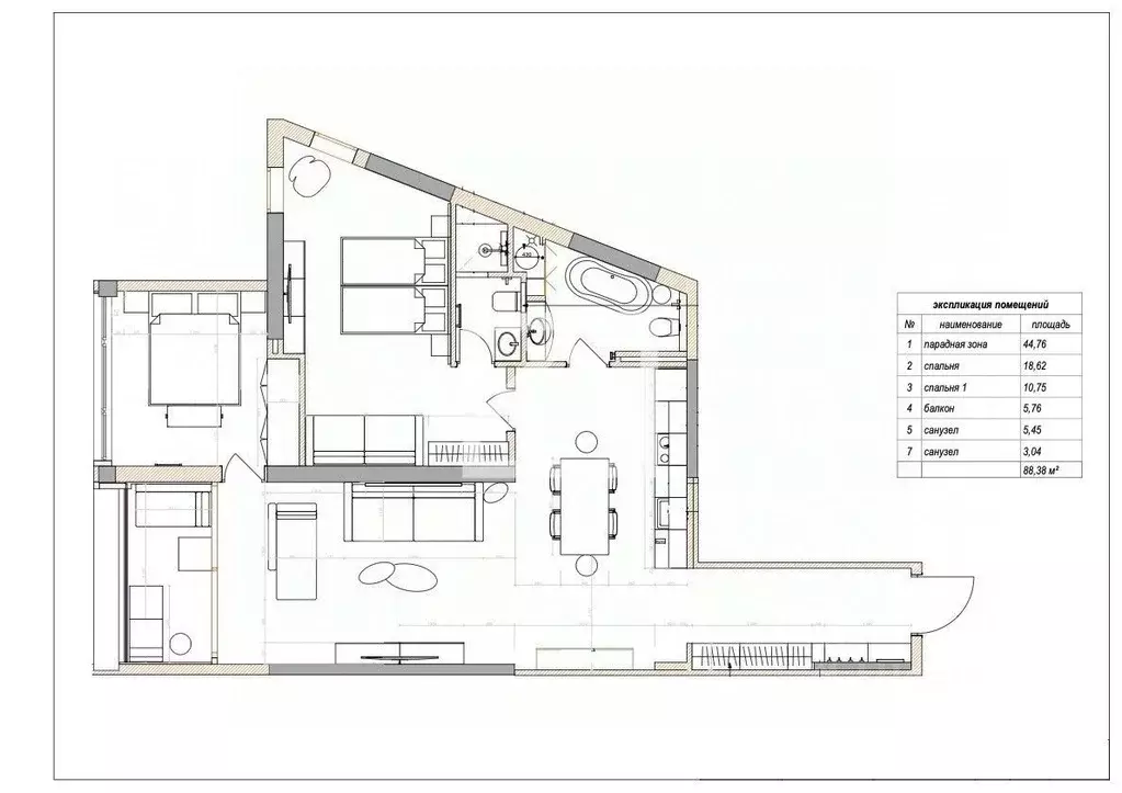 3-к кв. Крым, Ялта ул. Дражинского, 48В (88.0 м) - Фото 2