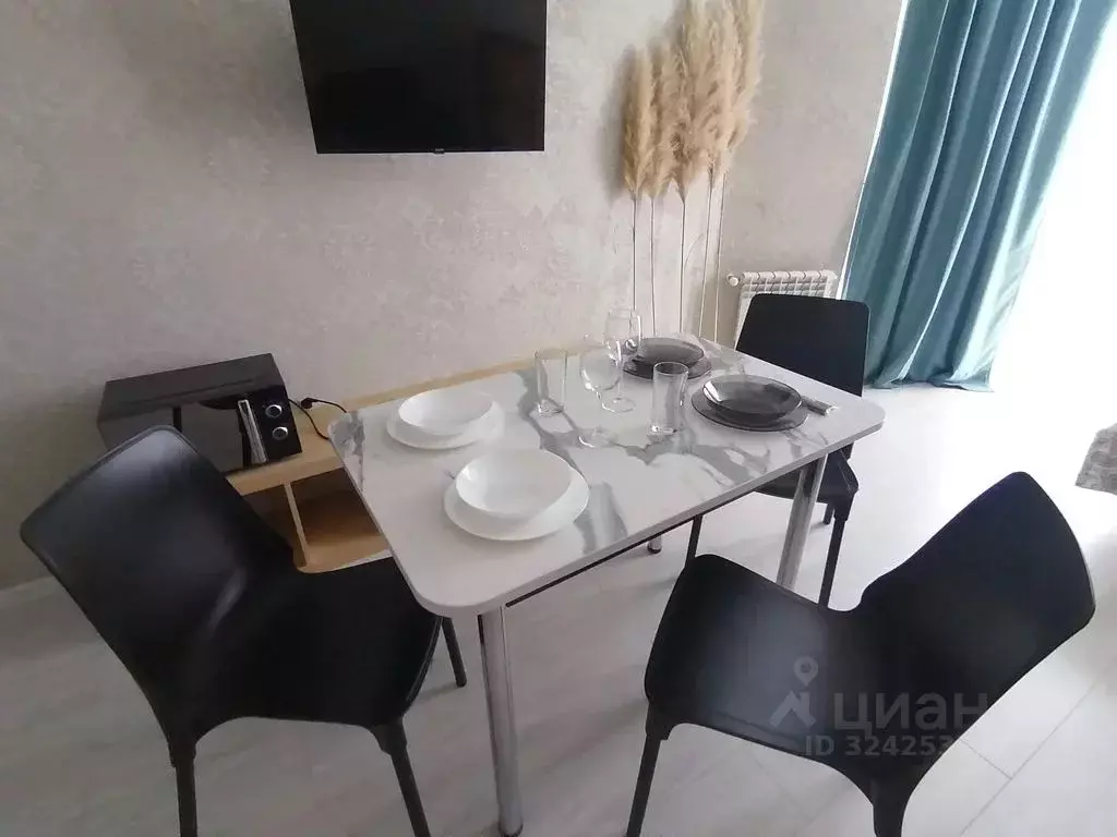 Студия Краснодарский край, Сочи ул. Аллея Челтенхема, 18 (32.0 м) - Фото 1