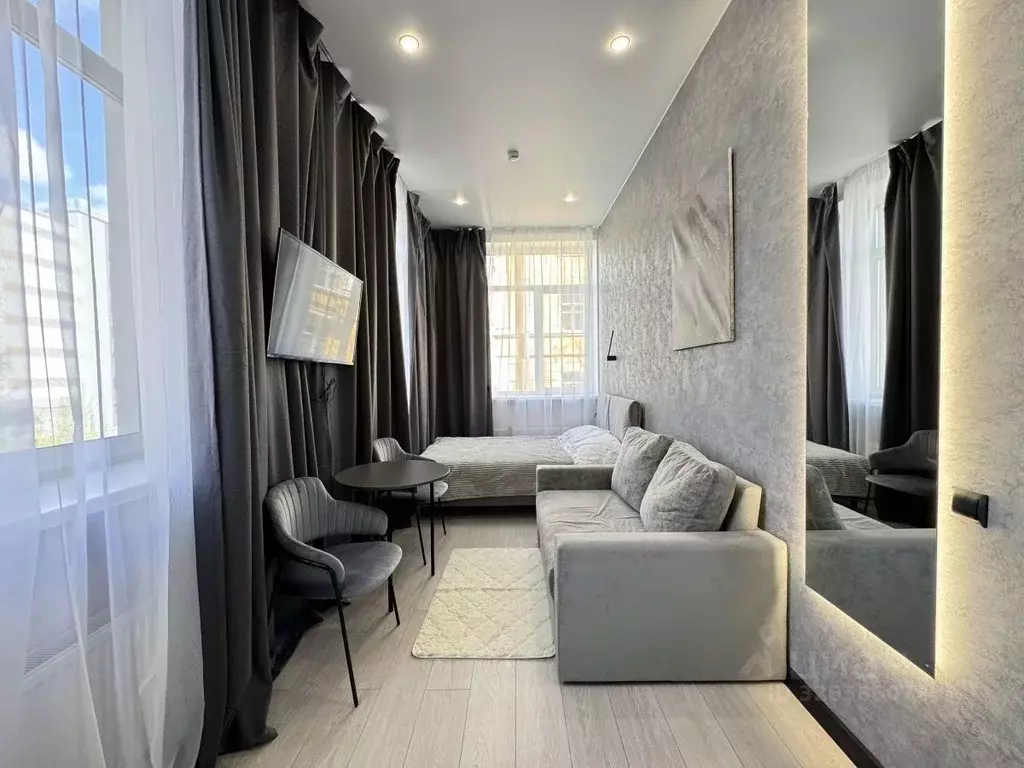 Студия Санкт-Петербург Сердобольская ул., 7 (19.2 м) - Фото 1