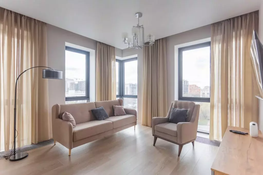 3-к кв. Москва Лермонтовская ул., 1 (70.0 м) - Фото 1