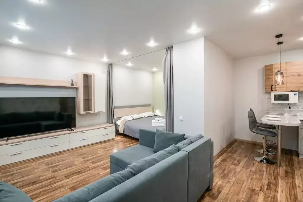 Студия Приморский край, Владивосток Шилкинская ул., 6к2 (47.0 м) - Фото 1