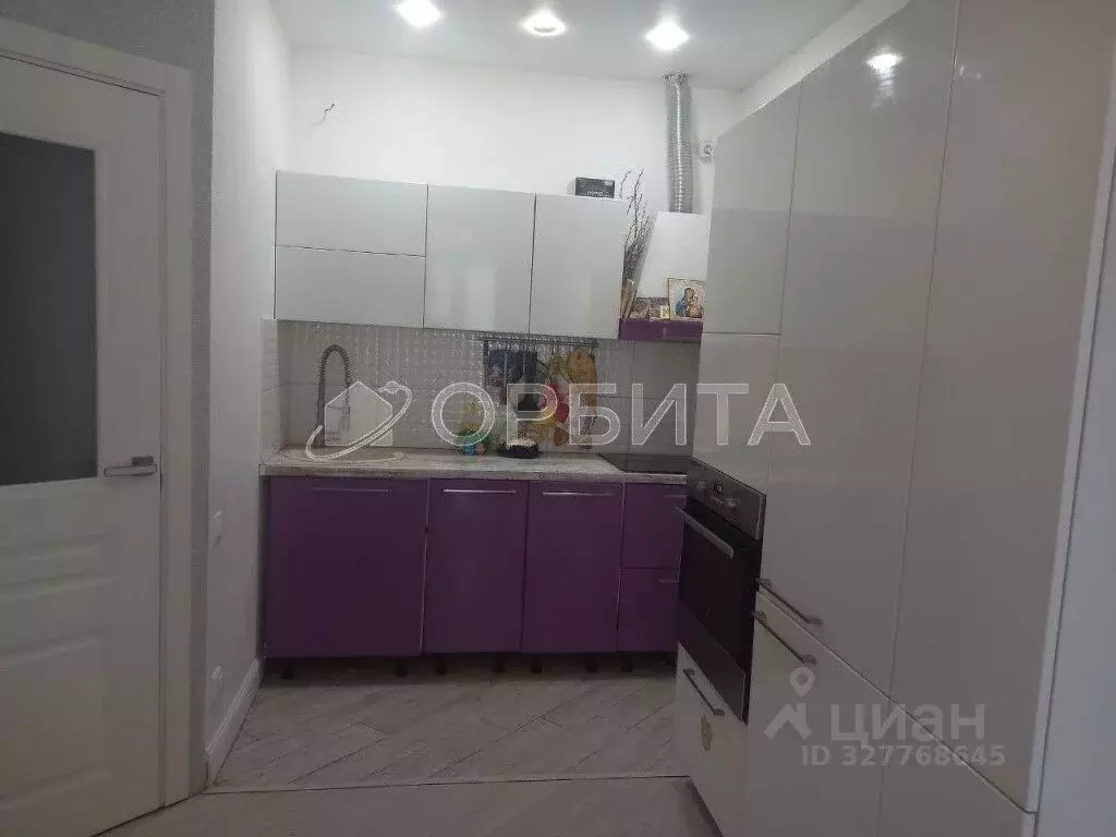 1-к кв. Тюменская область, Тюмень ул. Клары Цеткин, 61к5 (34.2 м) - Фото 2