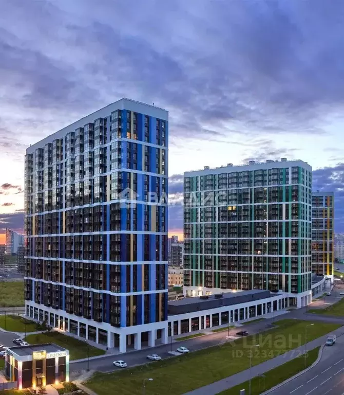 2-к кв. Санкт-Петербург просп. Героев, 31 (49.3 м) - Фото 1