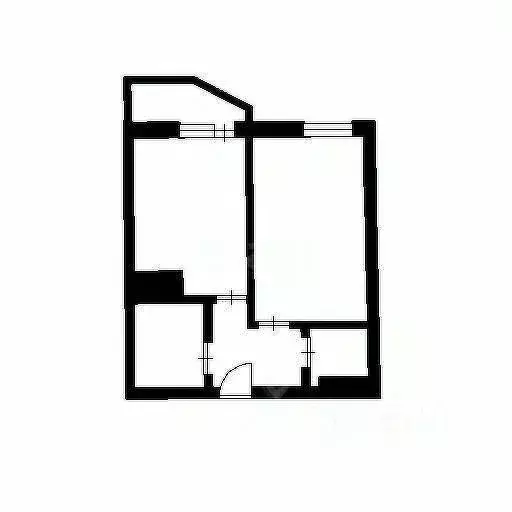 1-к кв. Татарстан, Казань ул. Братьев Батталовых, 20к1 (35.3 м) - Фото 2