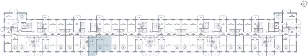 2-к кв. Ханты-Мансийский АО, Сургут тракт Югорский, 50/3 (72.4 м) - Фото 2