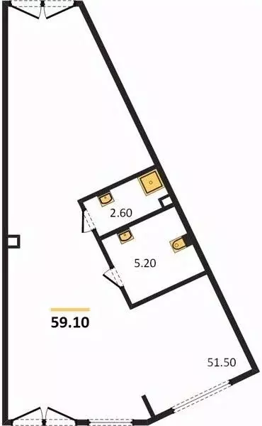 Помещение свободного назначения в Москва ул. Щорса, 6К1 (59 м) - Фото 0