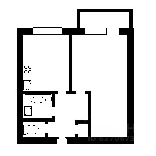 1-к кв. Санкт-Петербург Северный просп., 89К1 (31.0 м) - Фото 2