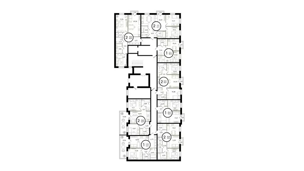 1-комнатная квартира: Тюмень, улица Александра Звягина (36.4 м) - Фото 1
