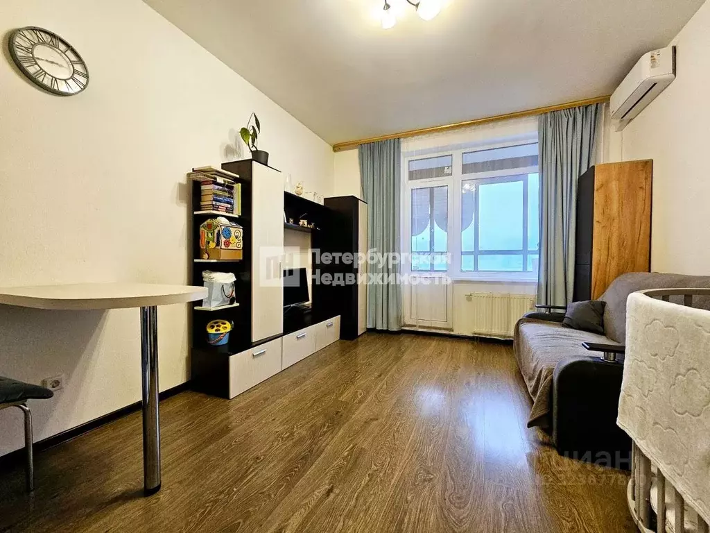 Студия Санкт-Петербург аллея Арцеуловская, 23к1 (23.9 м) - Фото 1