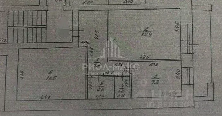 2-к кв. Брянская область, Брянск Трудовая ул., 2 (48.6 м) - Фото 1