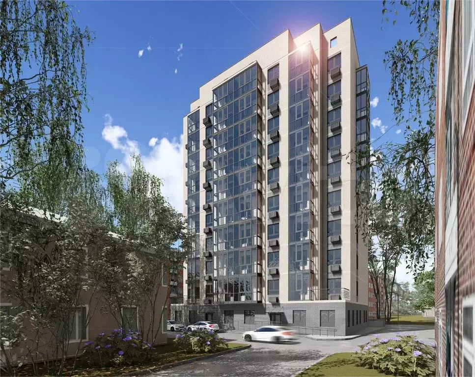 1-к. квартира, 42,5 м, 6/10 эт. - Фото 1