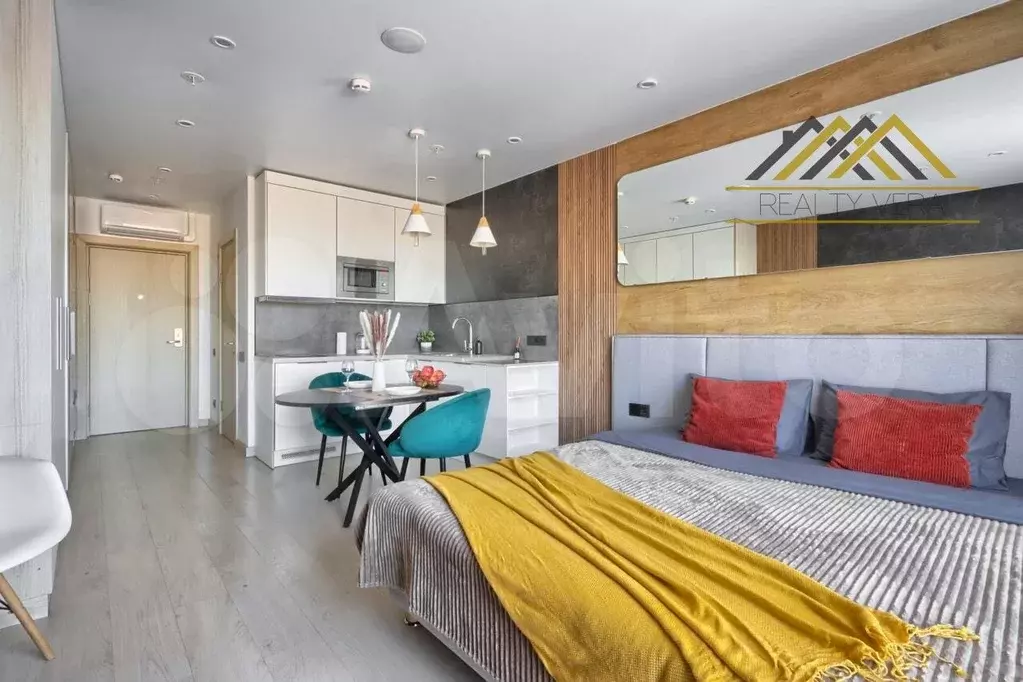 Квартира-студия, 27 м, 9/10 эт. - Фото 0