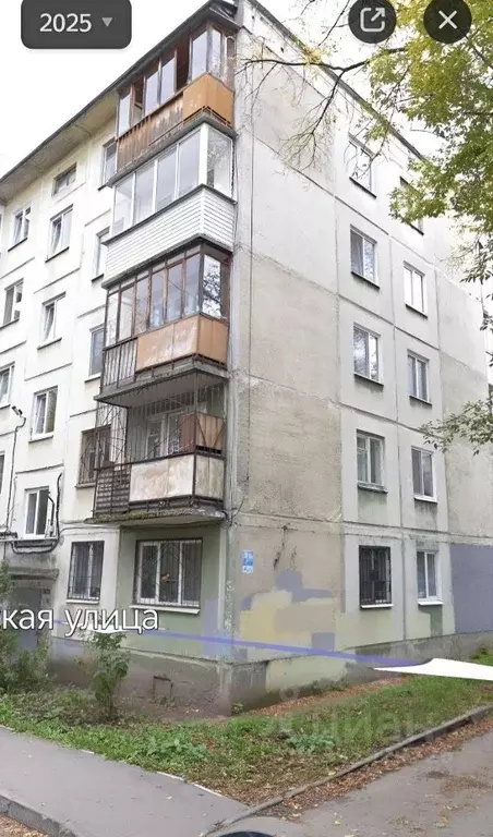 2-к кв. Пермский край, Пермь ул. Крисанова, 25 (43.5 м) - Фото 1