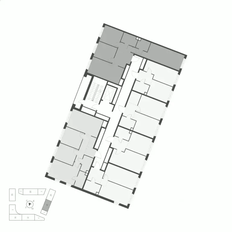 3-к кв. Москва проезд Проектируемый № 7021А (75.6 м) - Фото 1