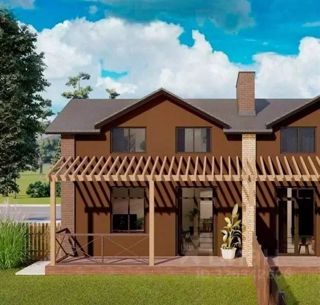 Таунхаус в Новосибирская область, Новосибирский район, Криводановский ... - Фото 1