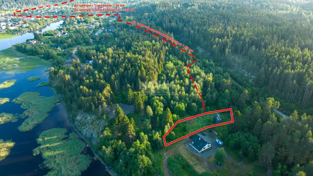 Дом в Хийденсельга, Заречная улица, 11 (30.7 м) - Фото 1