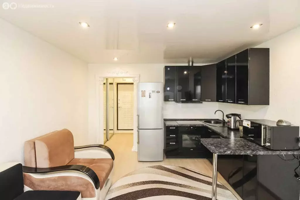 Квартира-студия: микрорайон Мелиораторов, улица Голышева, 4 (20.8 м) - Фото 1