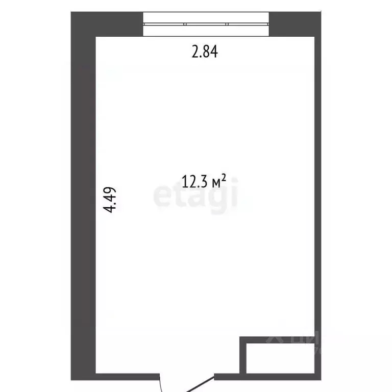 Комната Санкт-Петербург Бухарестская ул., 128К2 (12.3 м) - Фото 2