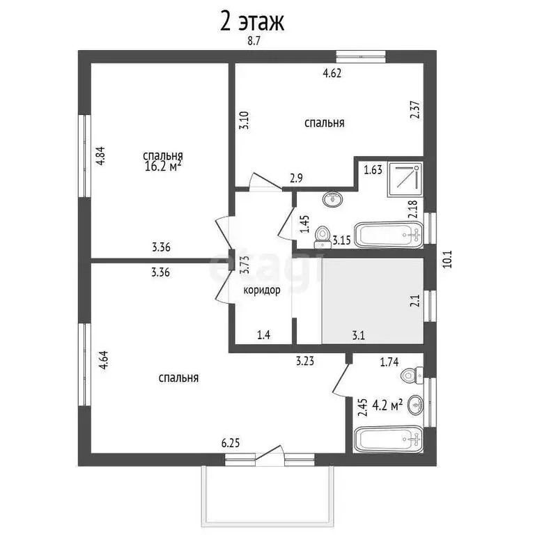 Участок в Ближнее, 1-я Октябрьская улица, 1Г (5 м) - Фото 1
