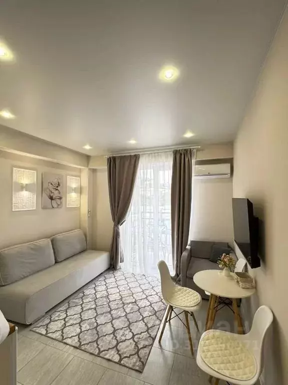 Студия Краснодарский край, Сочи ул. Тимирязева, 34Б (23.0 м) - Фото 1