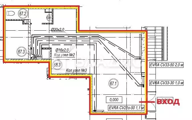 Помещение свободного назначения в Карелия, Петрозаводск Казарменская ... - Фото 2