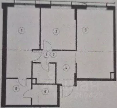 2-к кв. Москва ул. Петра Кончаловского, 5 (72.0 м) - Фото 2