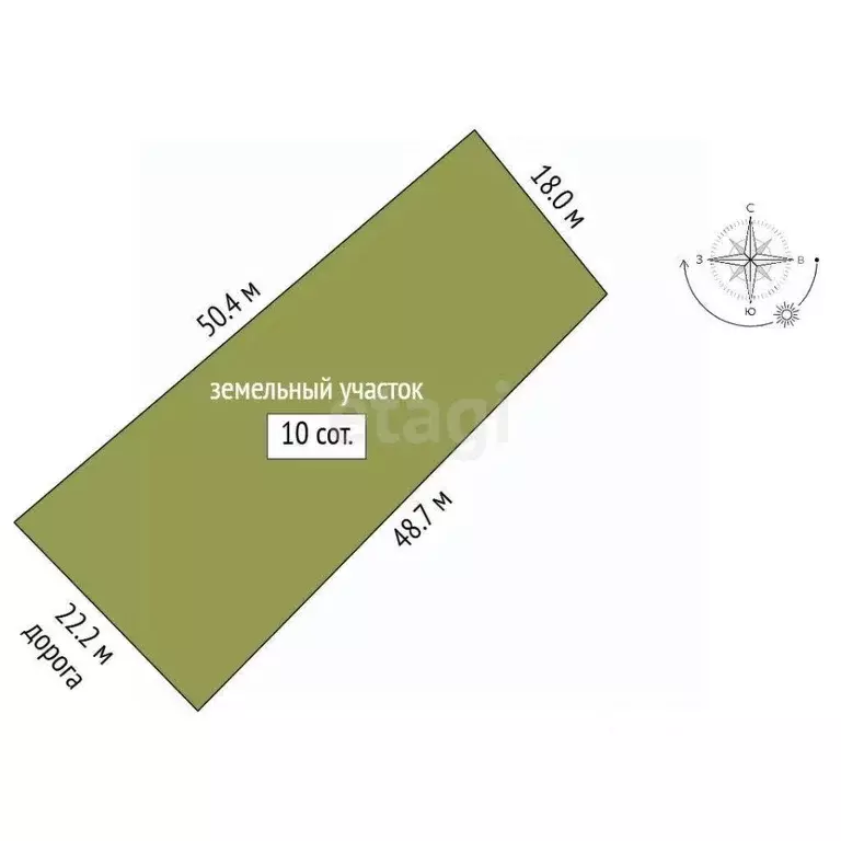 Участок в Калужская область, Дзержинский муниципальный округ, с. ... - Фото 2