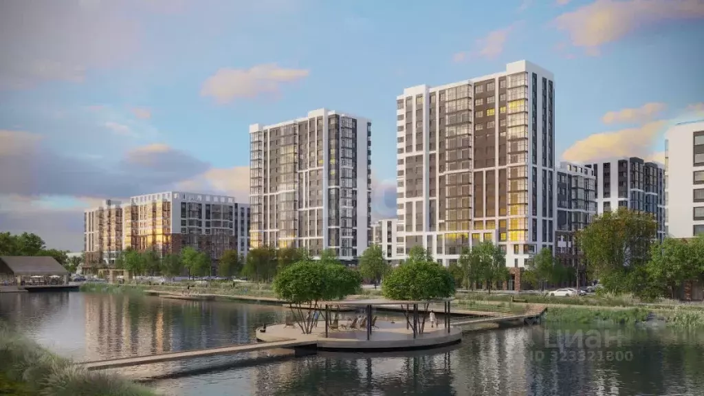 2-к кв. Пермский край, д. Кондратово просп. Дягилева, 3 (36.8 м) - Фото 1