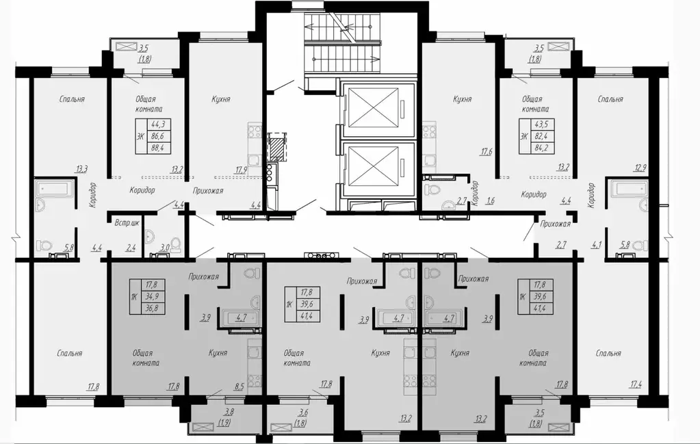 3-к кв. Ленинградская область, Тельмана Тосненский район, Сибирь жилой ... - Фото 2
