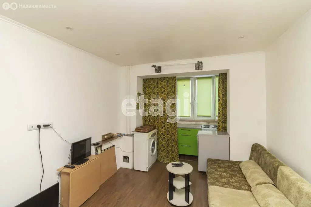 Квартира-студия: Тюмень, Олимпийская улица, 34 (17 м) - Фото 0