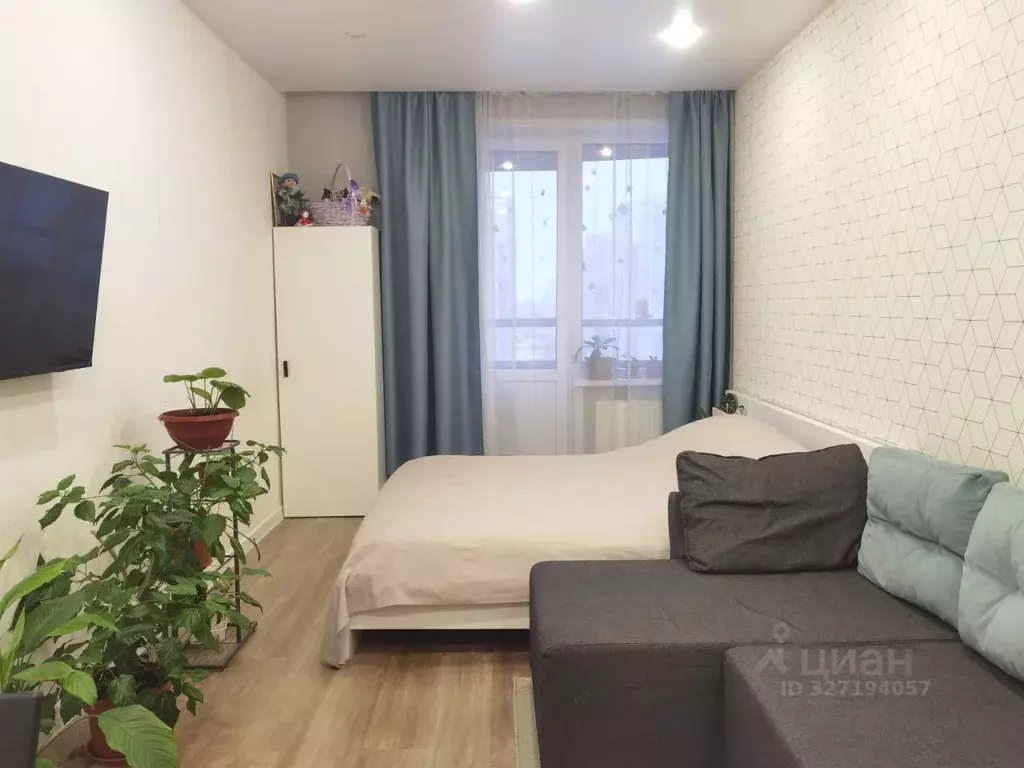 Студия Санкт-Петербург ул. Маршала Казакова, 70к1 (27.7 м) - Фото 2