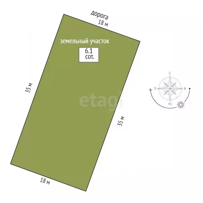 Участок в Ханты-Мансийский АО, Ханты-Мансийск Восточный мкр,  (6.1 ... - Фото 2