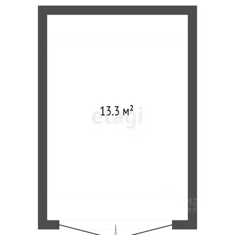Гараж в Тюменская область, Тюмень Причальная ул., 11 (13 м) - Фото 1