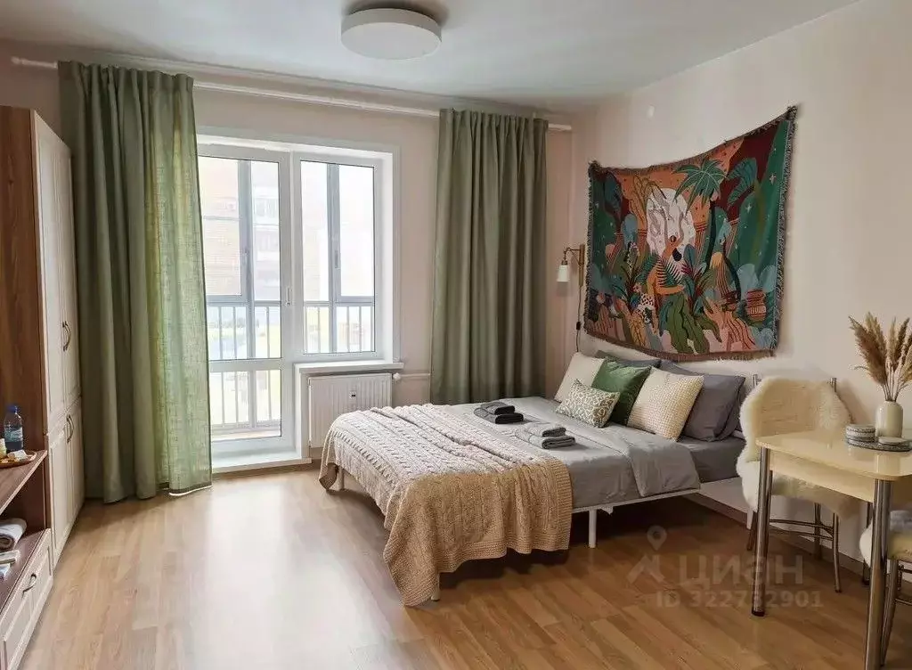 1-к кв. Пермский край, Пермь Монастырская ул., 46 (33.0 м) - Фото 0