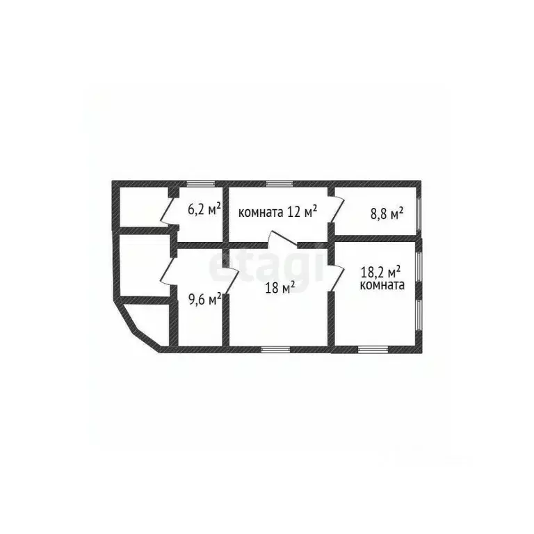 Дом в Краснодарский край, Тимашевск пер. 2-й Красноармейский, 19 (87 ... - Фото 1