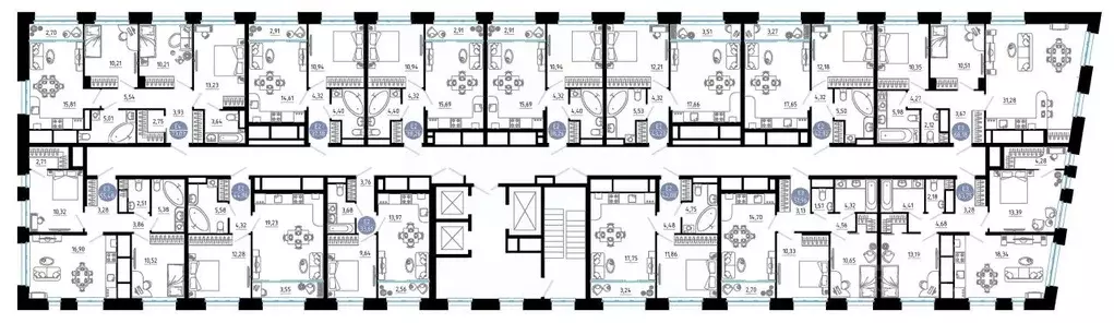 2-к кв. Рязанская область, Рязань ул. Ленинского Комсомола (68.18 м) - Фото 2