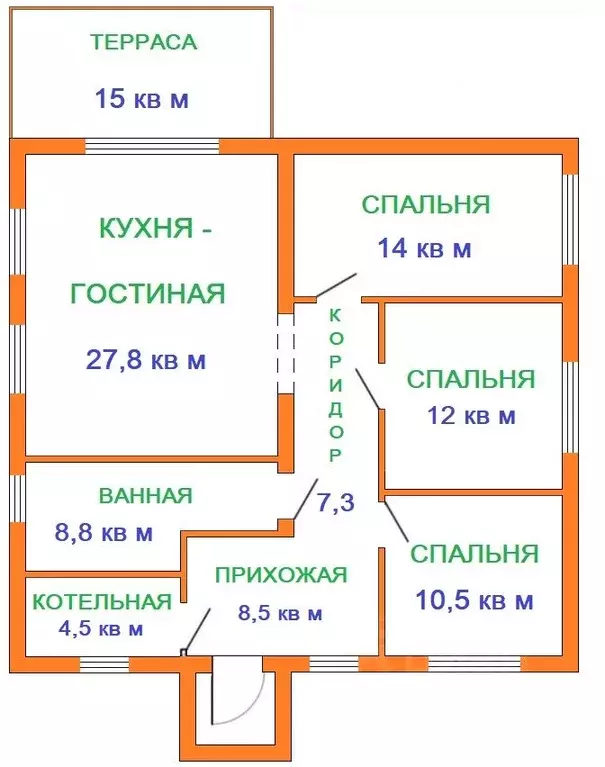 Коттедж в Свердловская область, Сысертский муниципальный округ, пос. ... - Фото 0